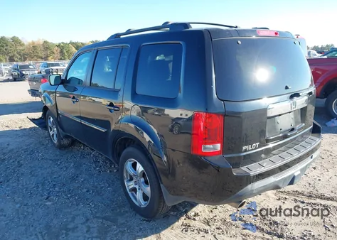 2013 Honda Pilot Exl from USA, damaged, VIN 5FNYF3H6XDB032098